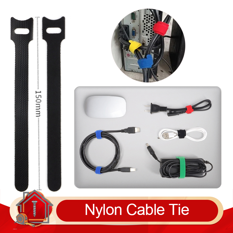Gear Tie Reusable - 50 - 500 stuks nylon kabelbinders