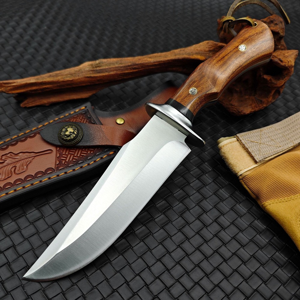 Edc Pocket Carry Fixed Blade - Zware kwaliteit, hoge hardheid 9CR18MOV rood