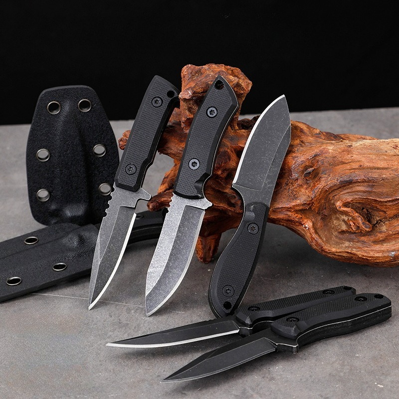 Edc Pocket Carry Fixed Blade - 5CR15 Roestvrij Staal Kleine Vaste Mes