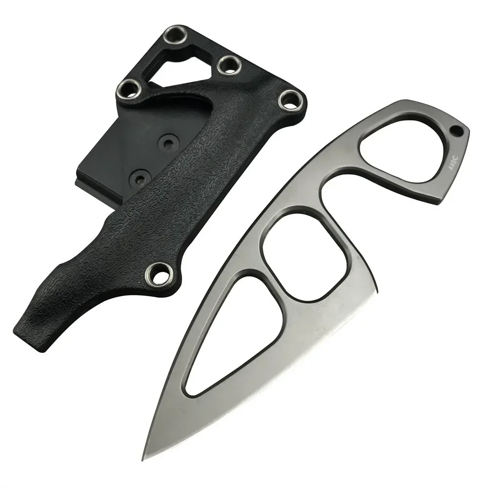 Edc Pocket Carry Fixed Blade - Hoogwaardig nekmes met 440C lemmet en