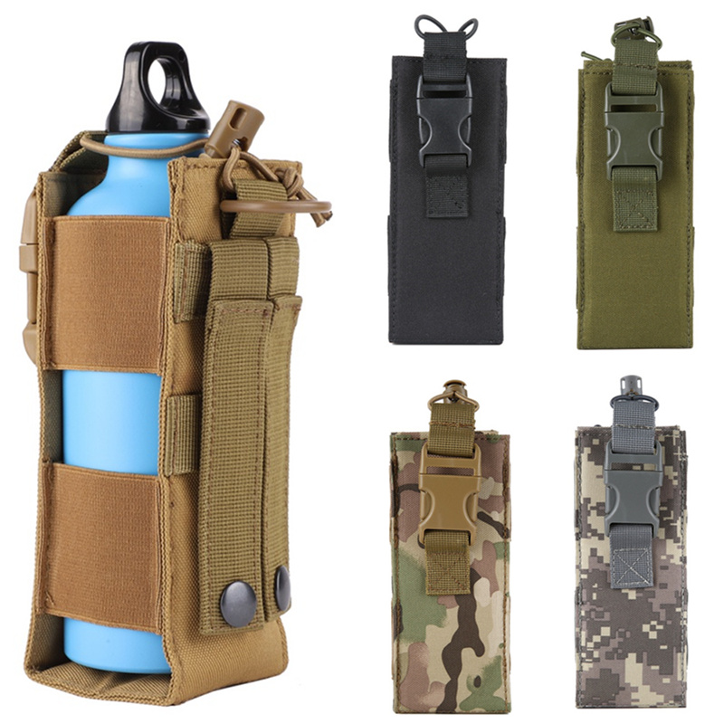 Edc Carry Pocket - Molle Waterfles Holster Pouch Buitensporten Rijden