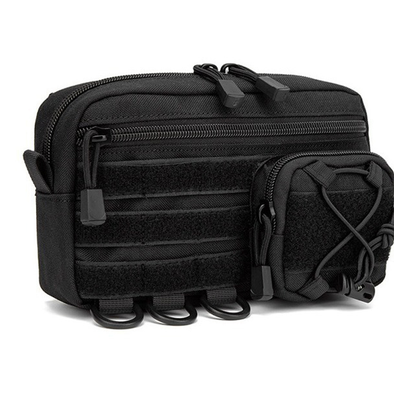 Edc Front Carry Bag - MOLLE Horizontale Tactische Admin Pouch met
