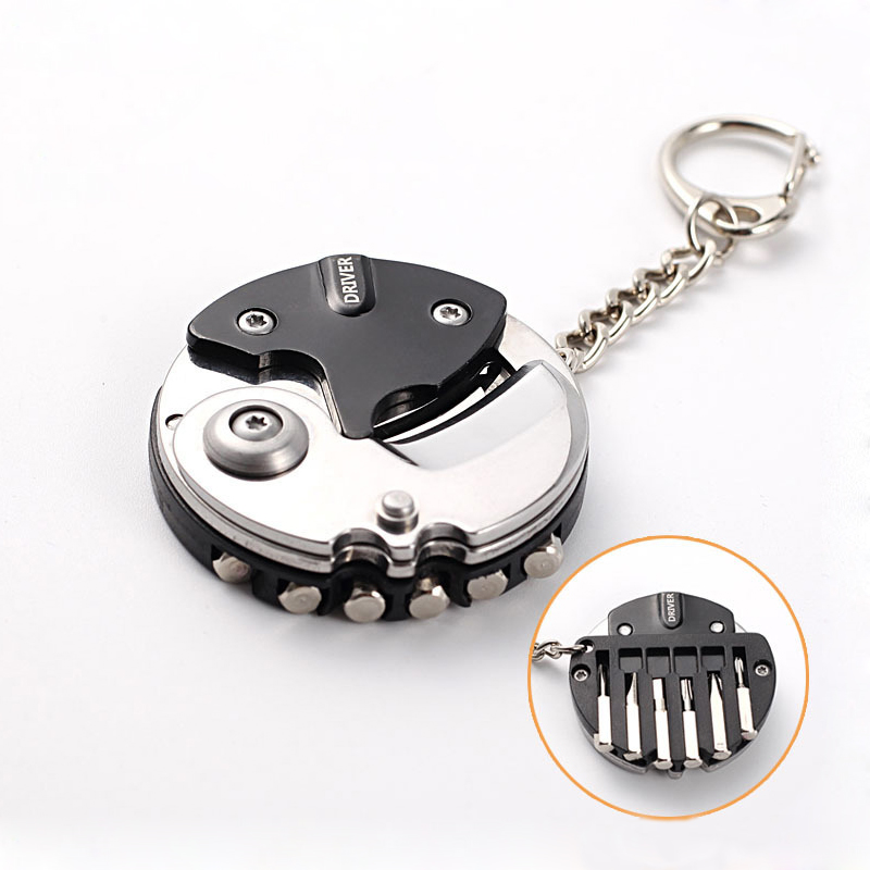 Edc Carry Coins - Multifunctionele muntmes sleutelhanger Carry Around Outdoor