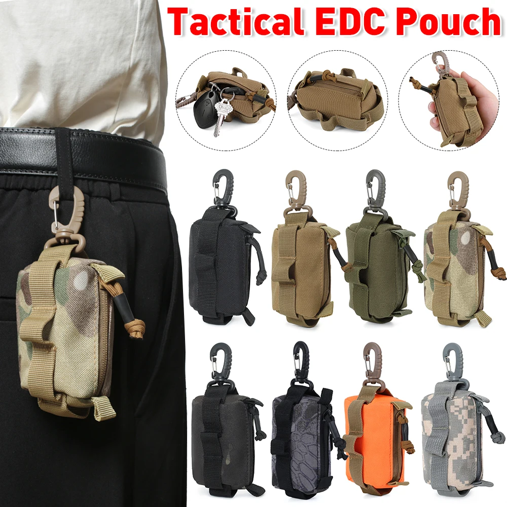 Edc Carry Pocket - Tactical Edc Pouch Rits Sleutel Kaarthouder