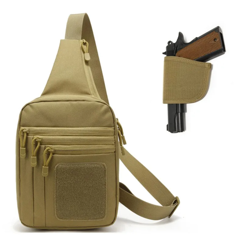 Edc Carry Backpack - Nieuwe Tactische Borsttas Pistoolholster Verborgen Gun