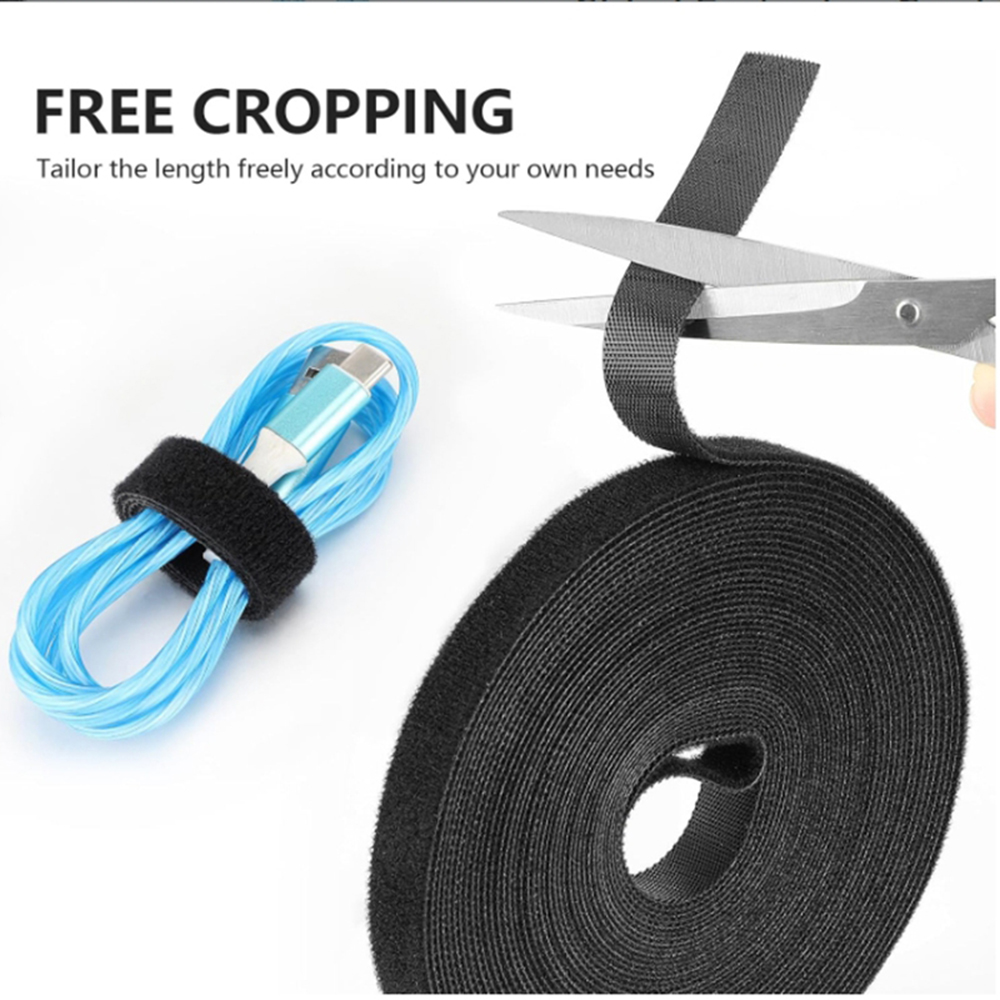 Gear Tie Reusable - 5M/Roll Herbruikbare Kabel Organizer Verwijderbare Kabelbinders