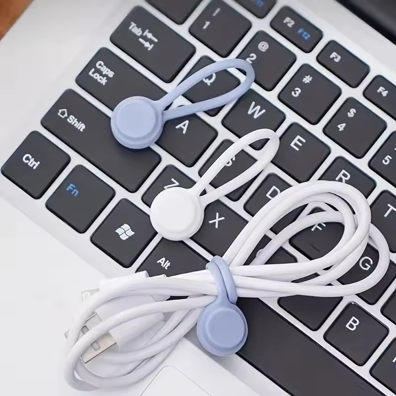 Siliconen magnetische kabelbin - Gear Tie Reusable recensie en prijs