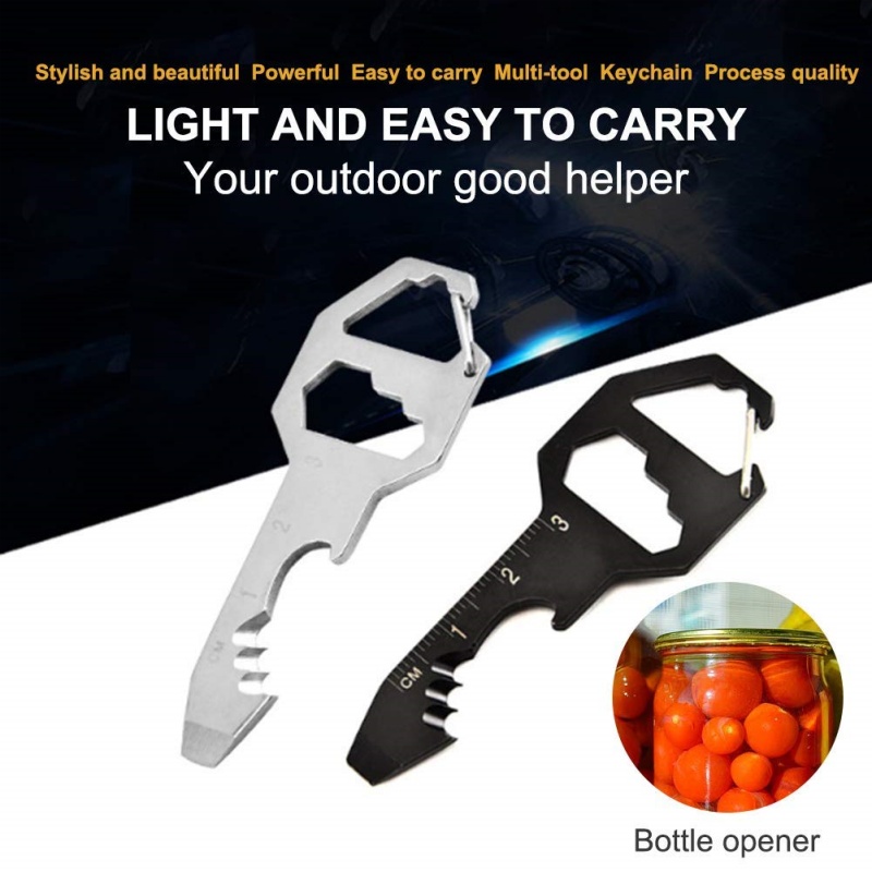 Flesopener Multitool, roestvri - Edc Carry Backpack recensie en prijs