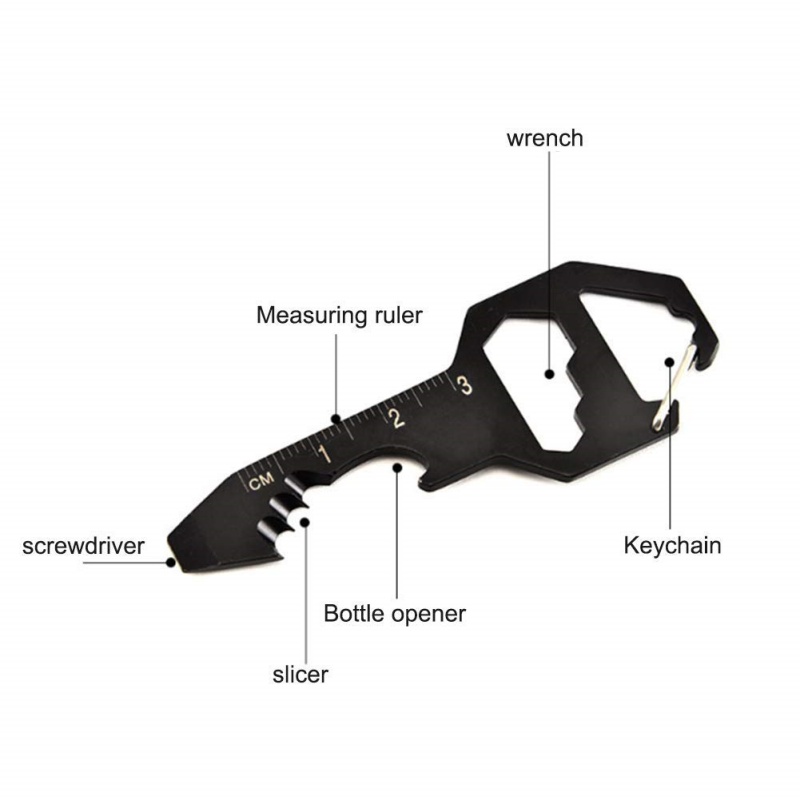 Flesopener Multitool, roestvri - Edc Carry Backpack recensie en prijs