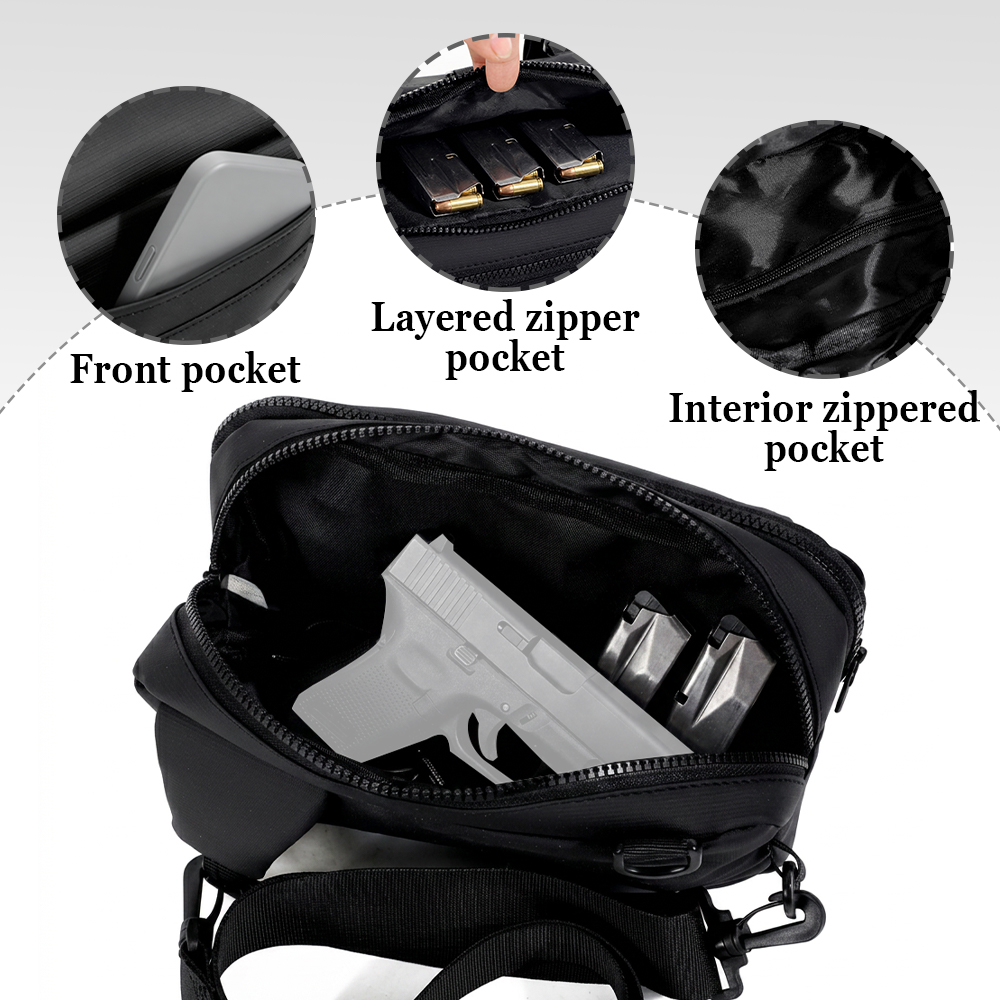 Tactische pistooltas Verborgen - Edc Carry Backpack recensie en prijs