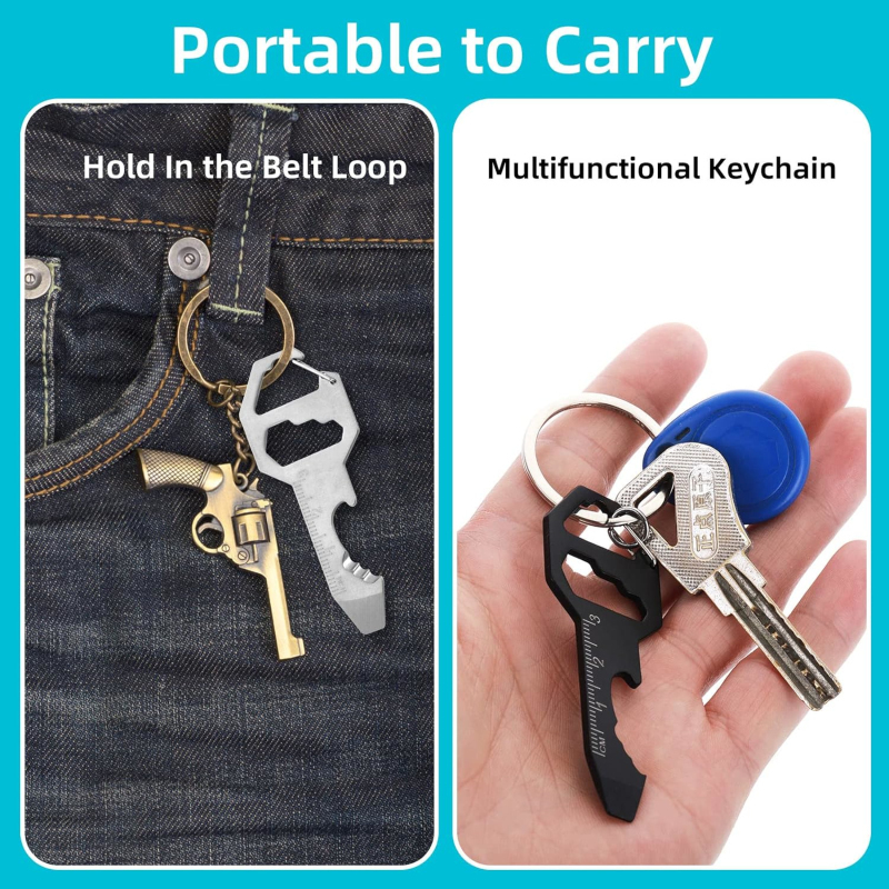 1 stuks sleutelhanger flesopen - Edc Carry Backpack recensie en prijs
