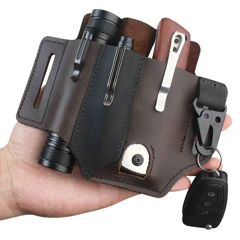 Koeienhuid Taille Hanger Draag - Edc Carry Pocket Pouch recensie en prijs