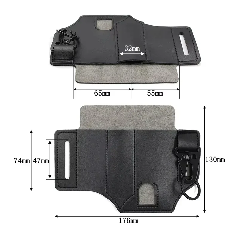 Koeienhuid Taille Hanger Draag - Edc Carry Pocket Pouch recensie en prijs