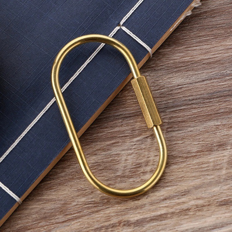 Sleutelhanger van puur koper m - Edc Car Carry recensie en prijs