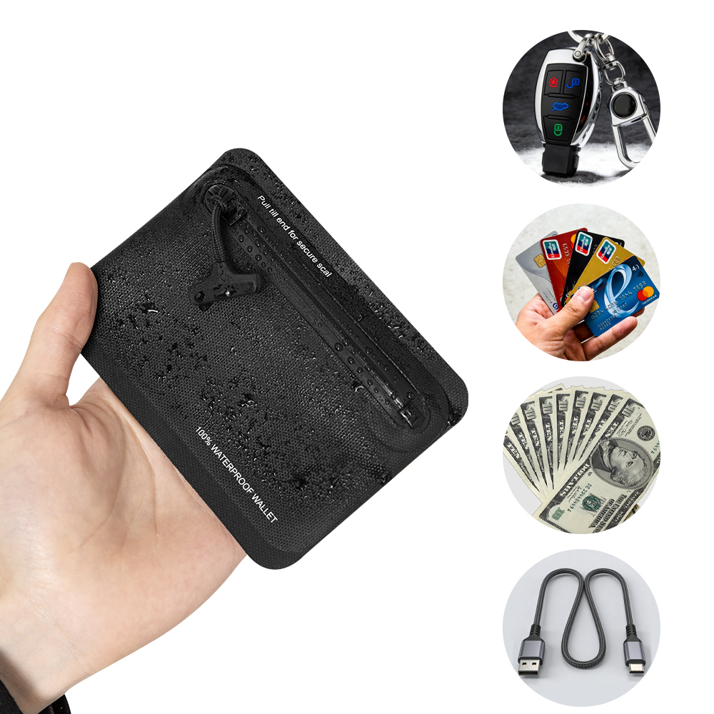 Waterdichte portemonnee met ri - Edc Carry Coins recensie en prijs