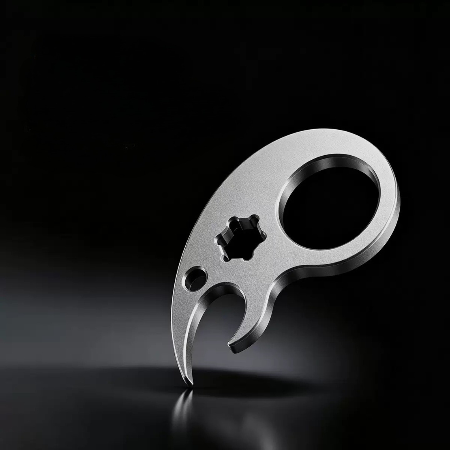 Titaniumlegering EDC-tool, dra - Titanium Pry Bar recensie en prijs