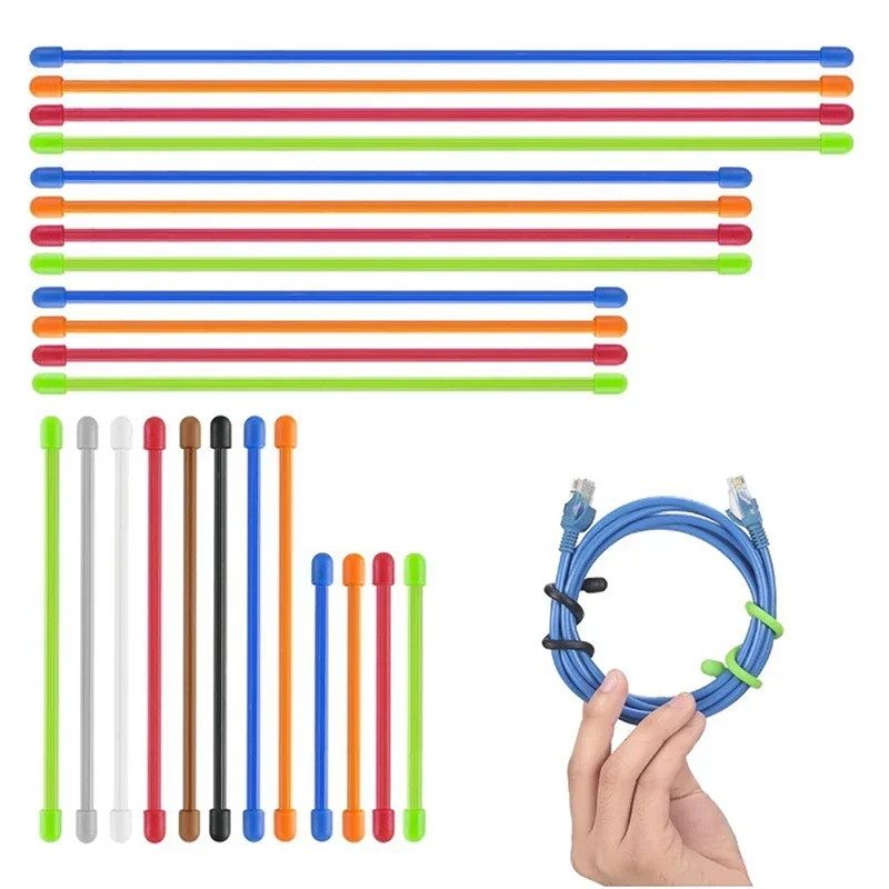 5 stuks siliconen kabelbinders - Gear Tie Reusable recensie en prijs