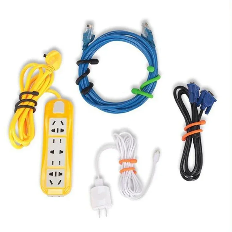 5 stuks siliconen kabelbinders - Gear Tie Reusable recensie en prijs