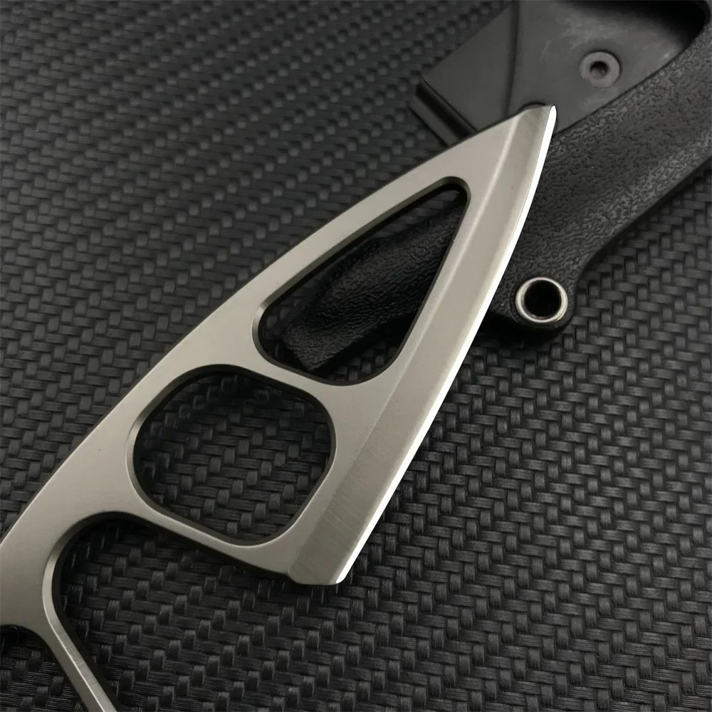 Hoogwaardig nekmes met 440C le - Edc Pocket Carry Fixed Blade recensie en prijs
