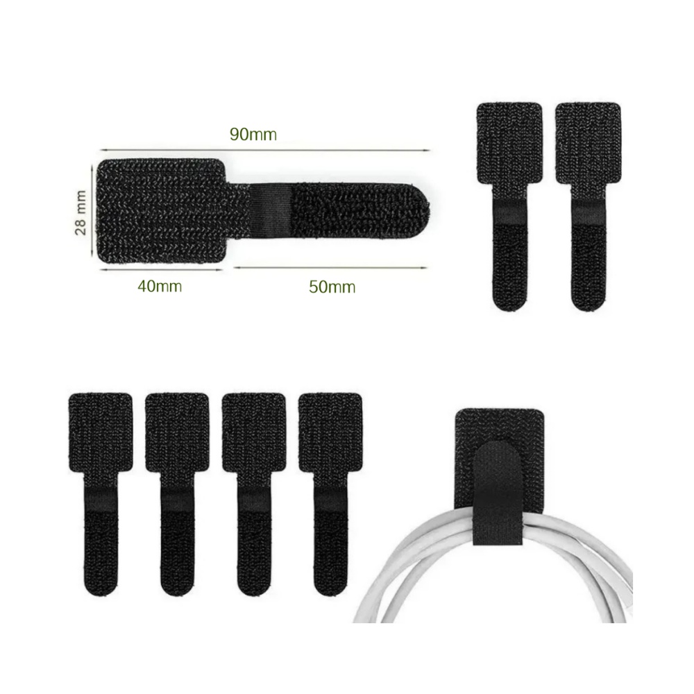 Zelfklevende herbruikbare kabe - Gear Tie Reusable recensie en prijs
