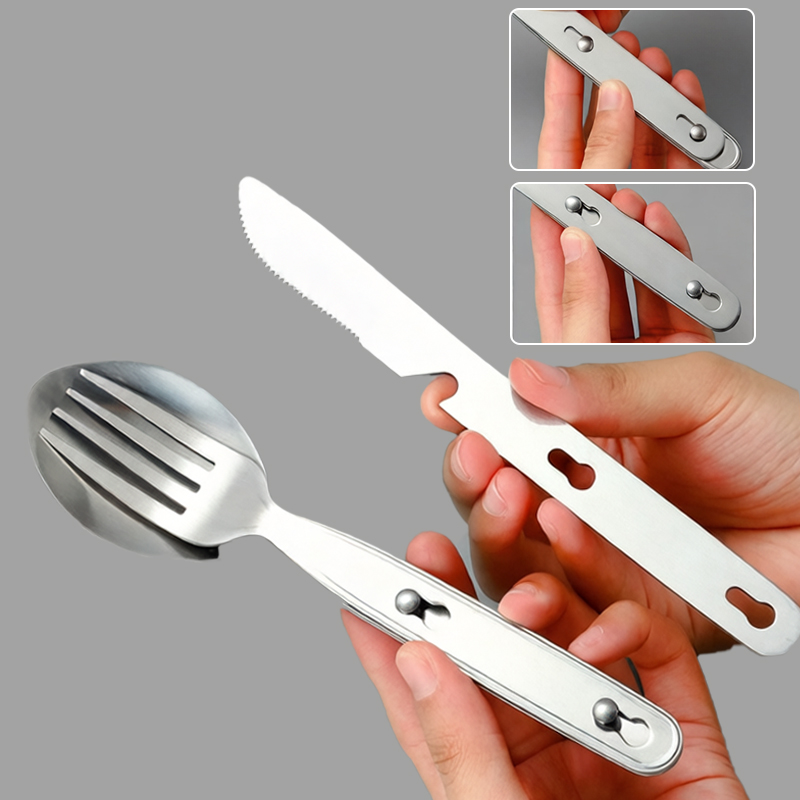 3 stks/set Opvouwbare Lepel Vo - Edc Everyday Carry Knives recensie en prijs
