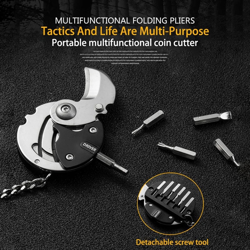 Multifunctionele opvouwbare mu - Edc Carry Coins recensie en prijs