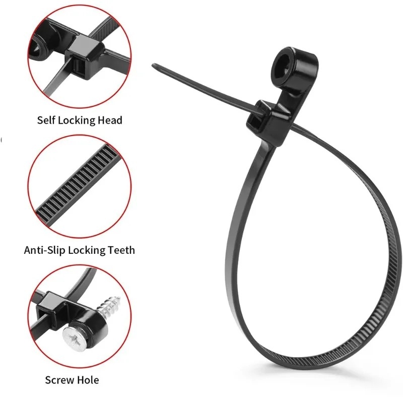 500/100PCS Schroefgat Kabelbin - Gear Tie Reusable recensie en prijs