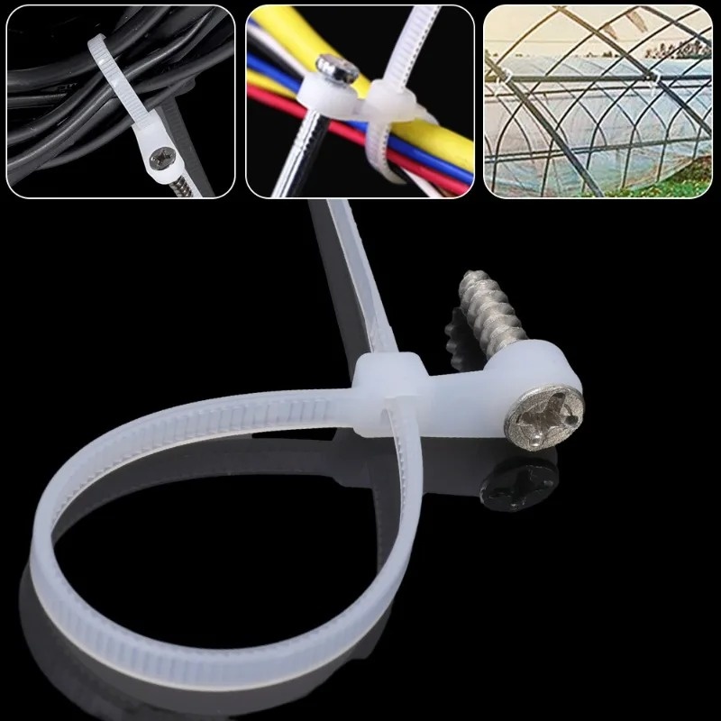 500/100PCS Schroefgat Kabelbin - Gear Tie Reusable recensie en prijs