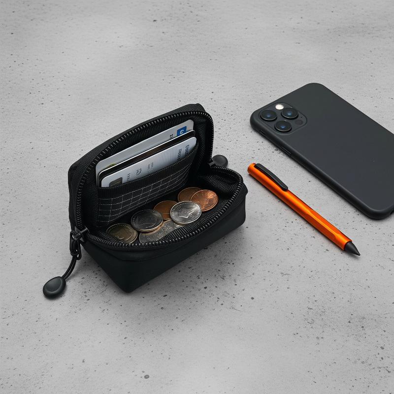 Mini EDC polyester etui, draag - Edc Carry Coins recensie en prijs