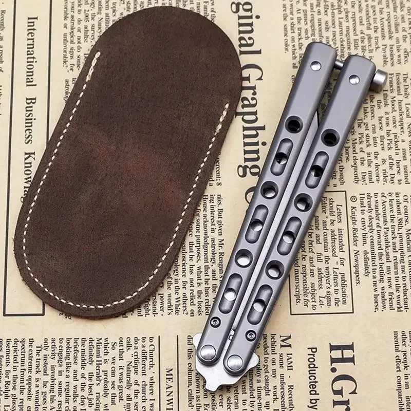 Leren hoesje voor klein mes, l - Edc Pocket Carry Fixed Blade recensie en prijs