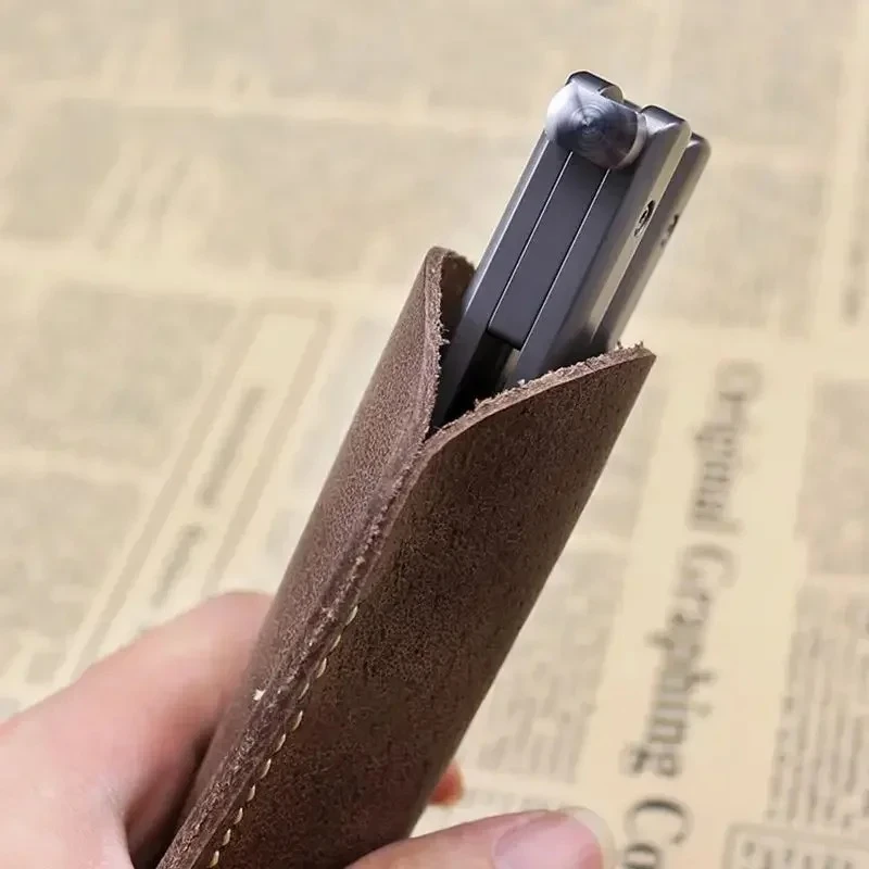 Leren hoesje voor klein mes, l - Edc Pocket Carry Fixed Blade recensie en prijs