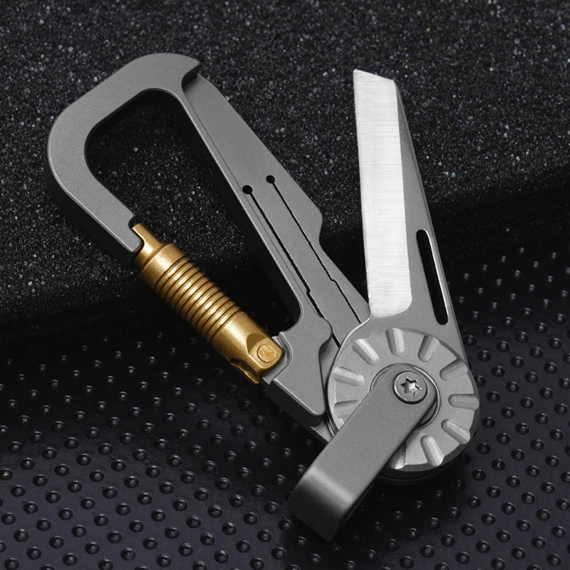 EDC-sleutelhanger van titanium - Edc Car Carry recensie en prijs