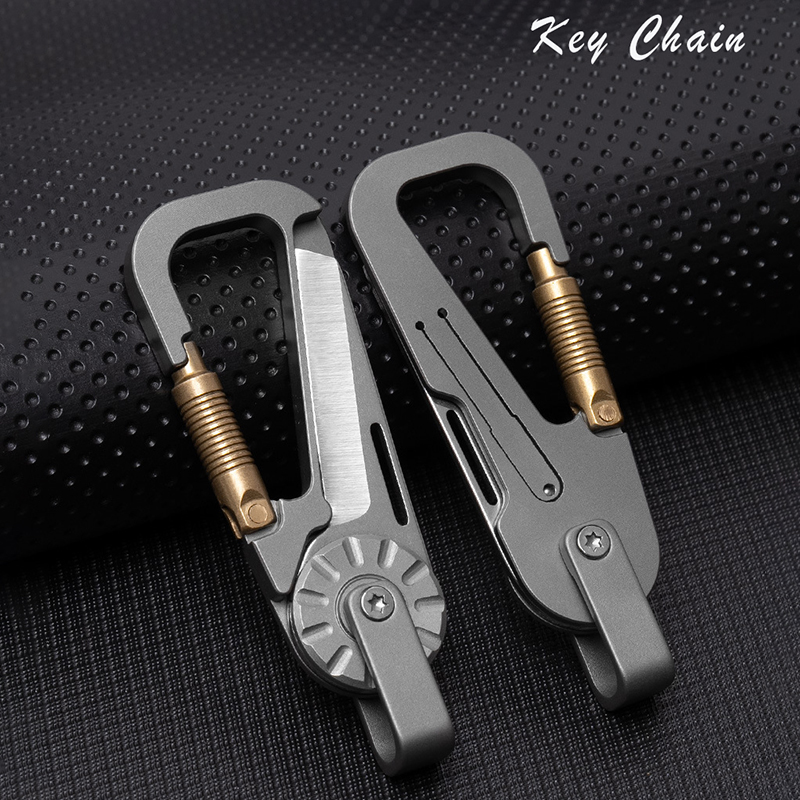 EDC-sleutelhanger van titanium - Edc Car Carry recensie en prijs