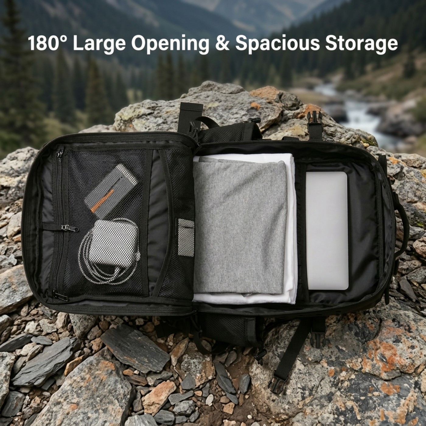 45L Tactische Visrugzak met Gr - Edc Carry Backpack recensie en prijs