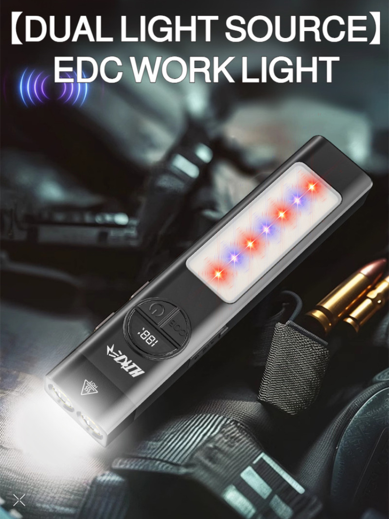 Multifunctionele zaklamp Duall - Edc Car Carry recensie en prijs